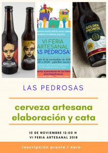 Cervezas Artillera y Golden Promise, cata en Las Pedrosas