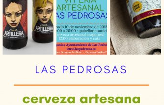 Cervezas Artillera y Golden Promise, cata en Las Pedrosas